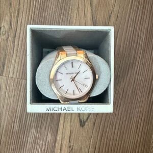 Michael Kors Two-Tone Rose Gold Women’s Watch